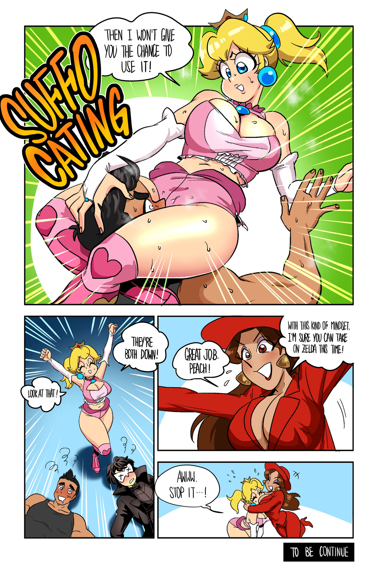 Wrestling Princess 2 page 9 full