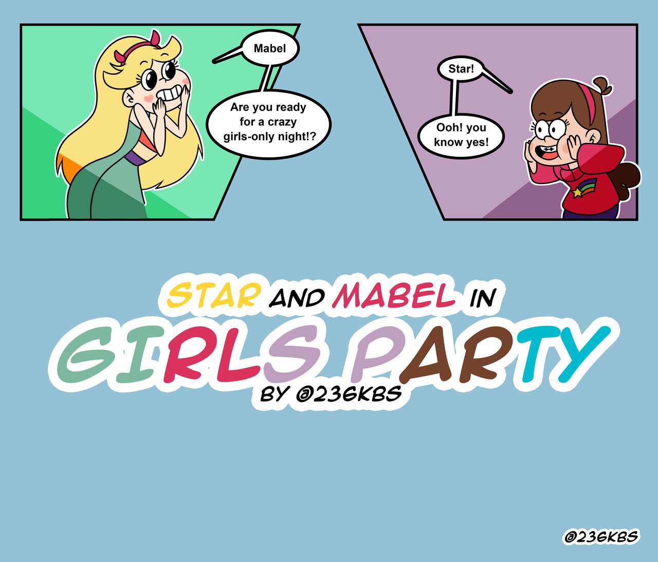 Girls Party page 1 full