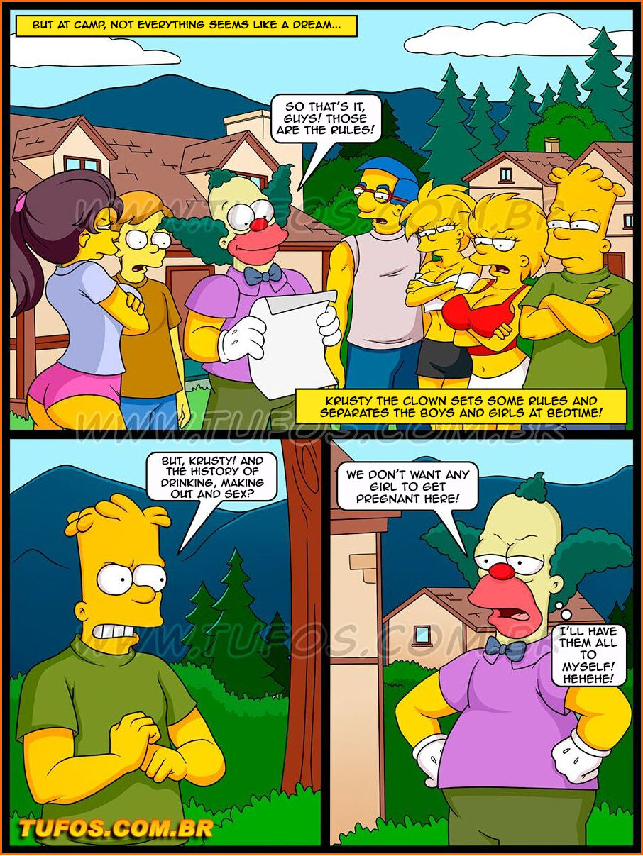 Simpsons 28 - Vacation at Camp Krusty page 10 full