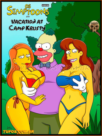 Simpsons 28 - Vacation at Camp Krusty cover