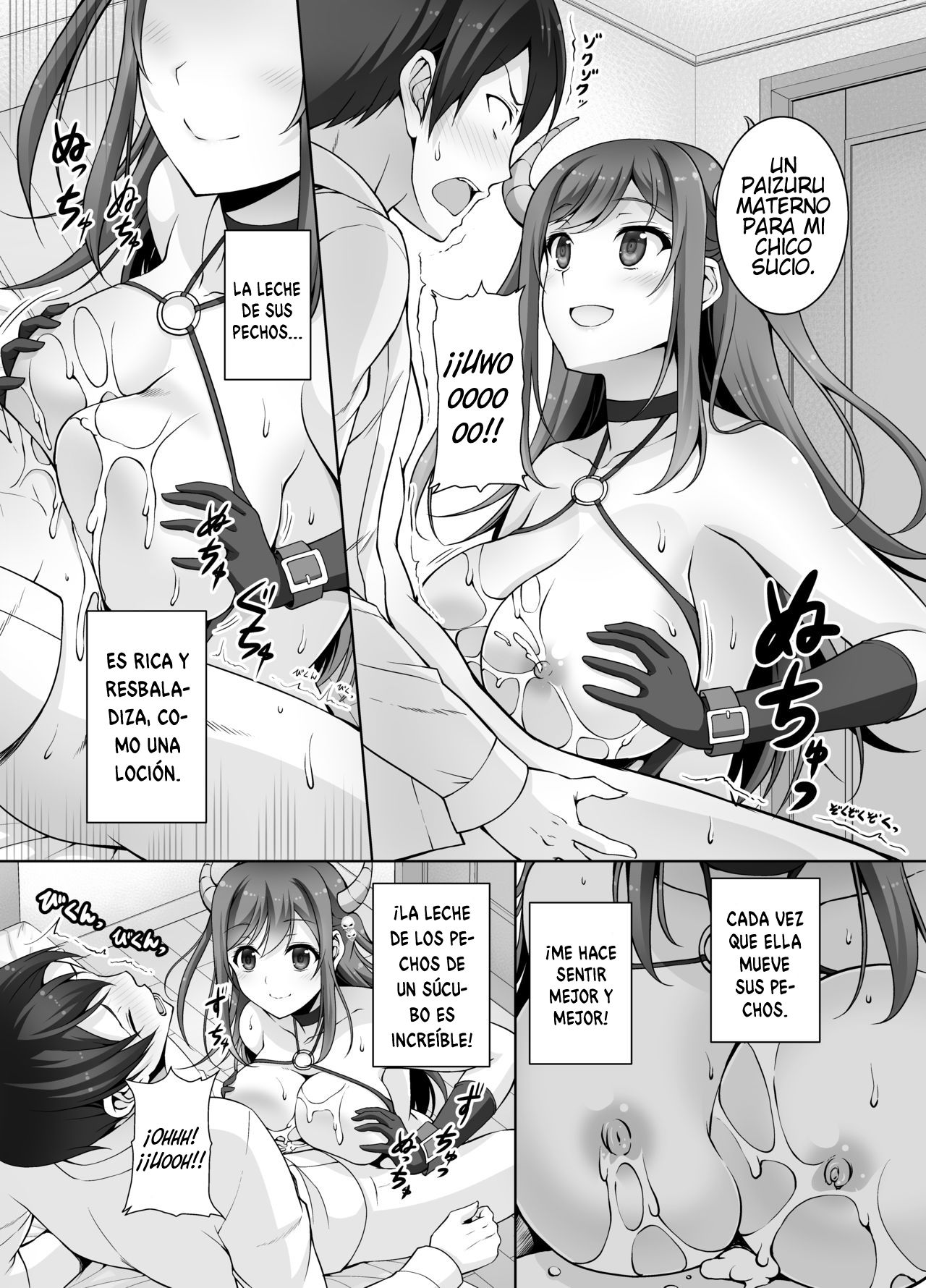 Tottemo H na Succubus Onee-chan to Babumi Sex | A Very Naughty Succubus Onee-chan's Motherly Sex page 9 full