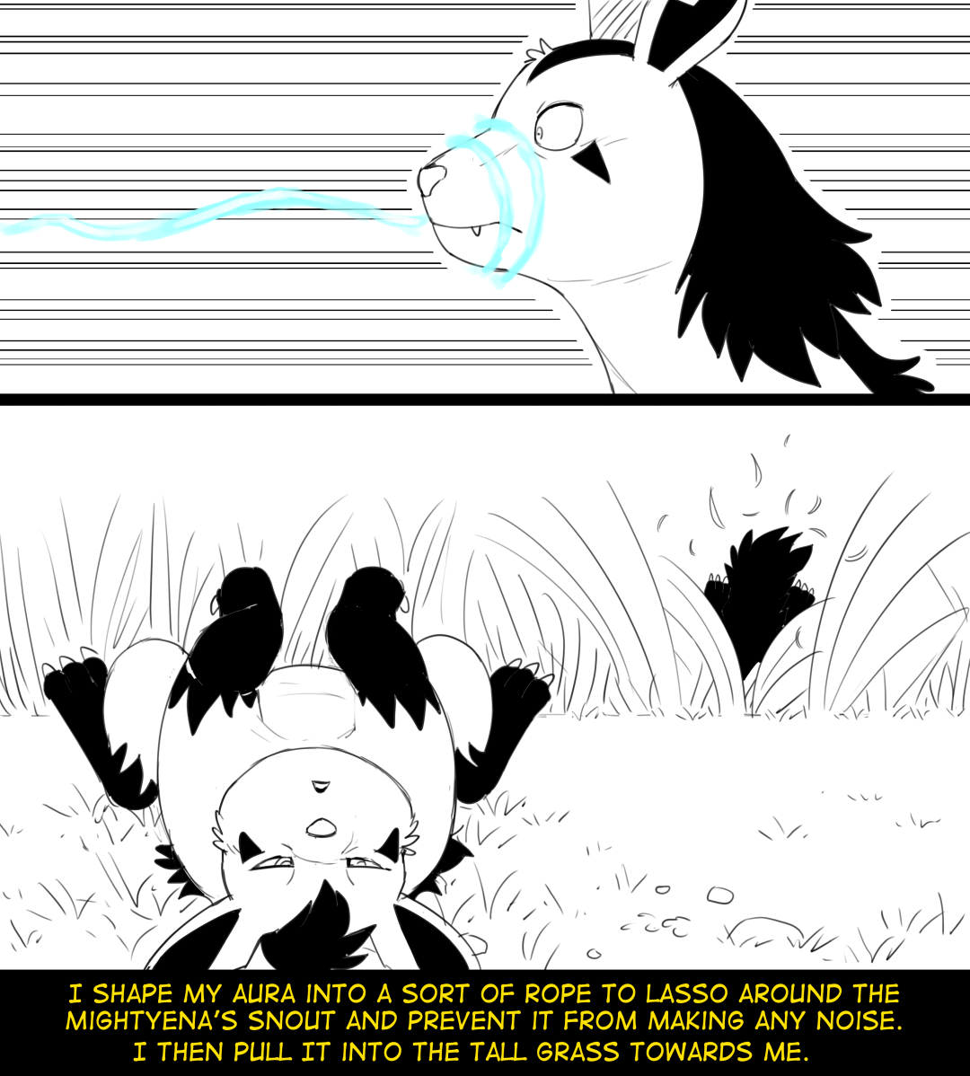 Hildegard's Quest for Aura - Mightyena page 5 full