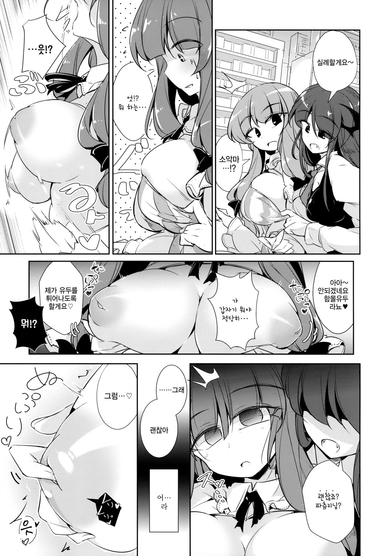 PatchouKoa Nyuuetsu Shujuu Gyakutenda | 파츄코아 유열 주종역전 타 page 6 full