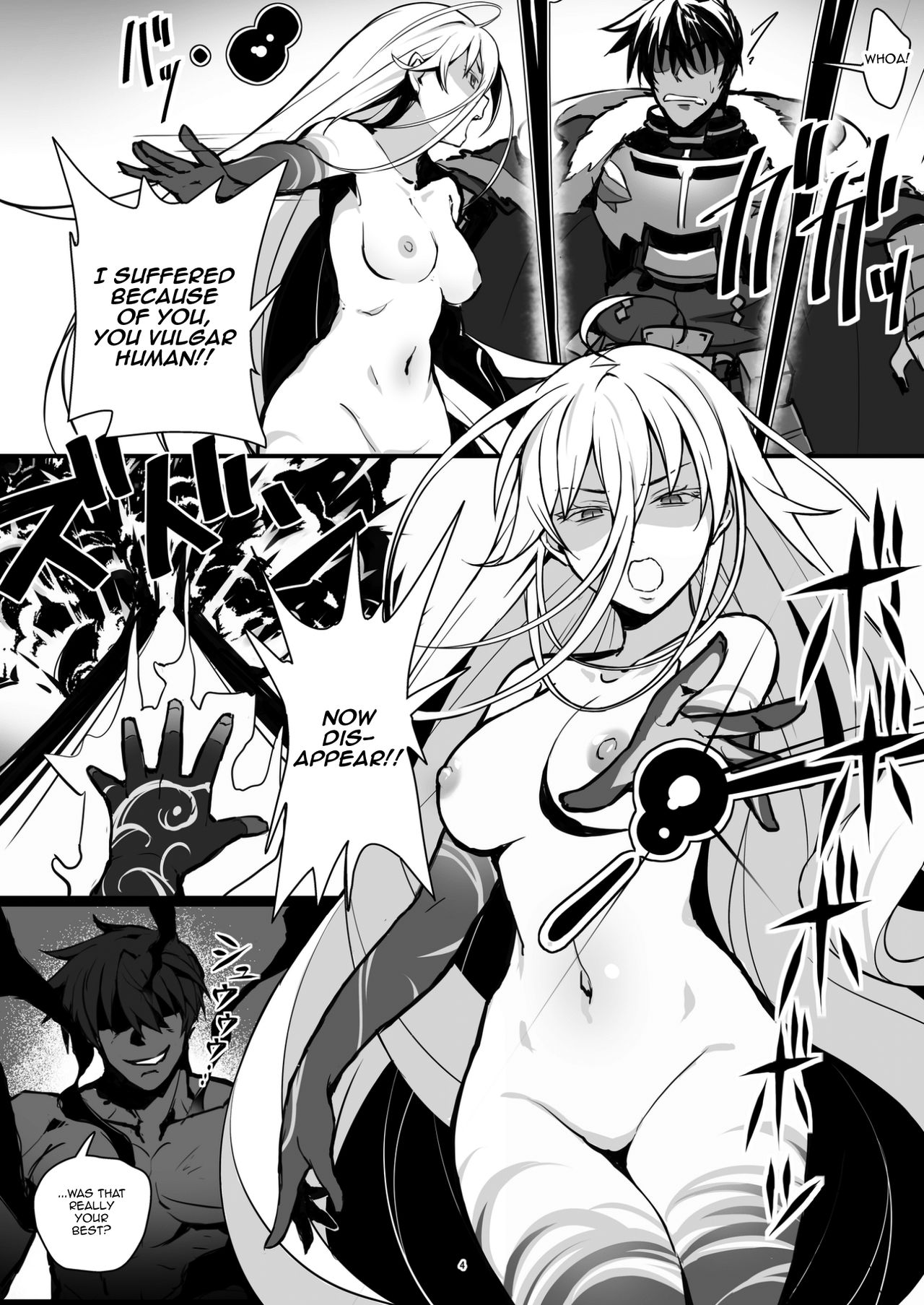 Kichiku Senshi ga Maou Gele o Chinmake Anadorei ni Suru Hanashi | The Story of the Savage Warrior Turning the Demon Lord Into a Slave for his Dick page 3 full
