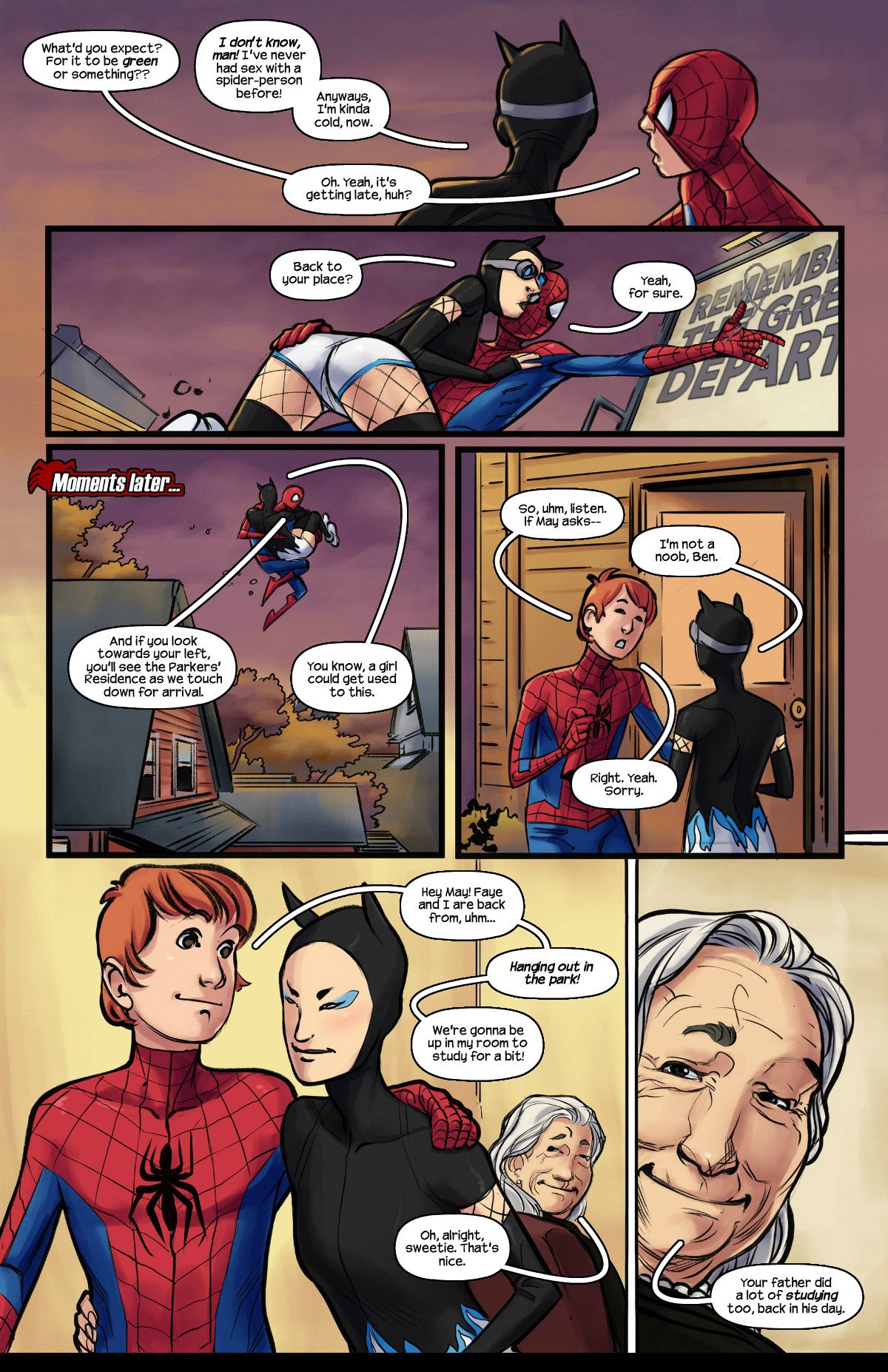 Spider-man - Bloodline page 8 full