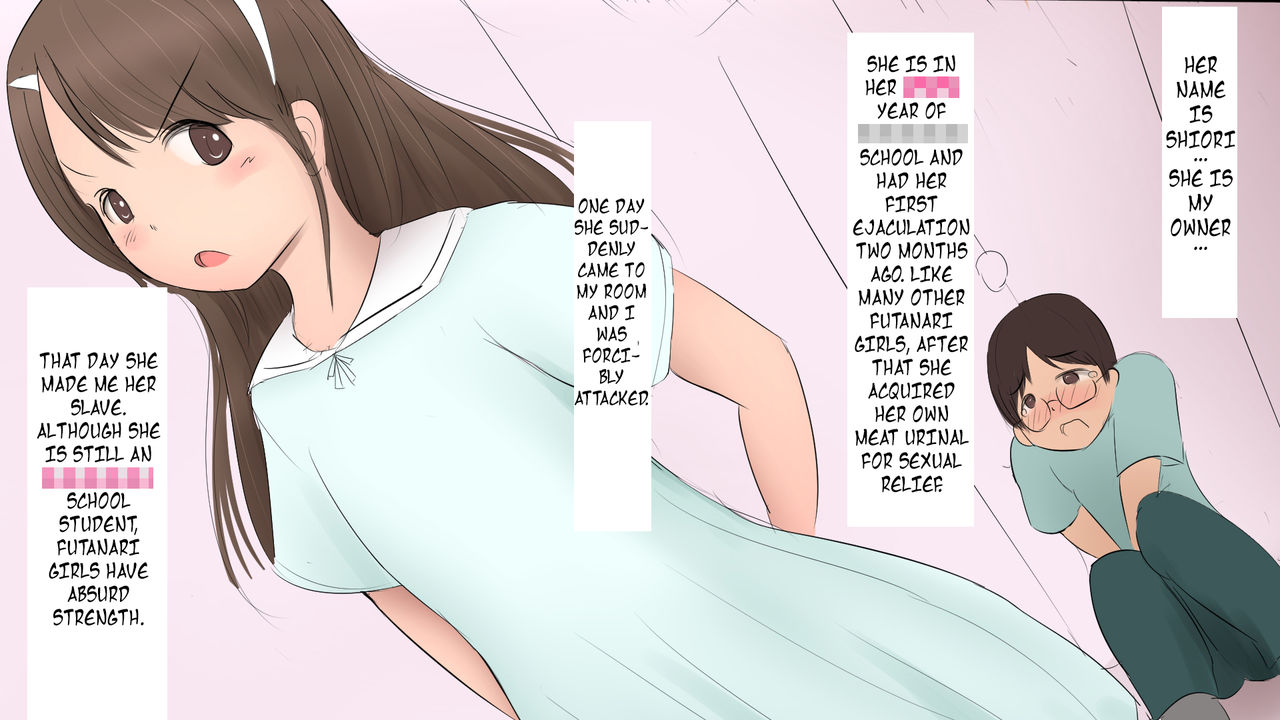 Wagamama Futanarikko to Yoku Tsukau Nikubenki no Hanashi | The story of a Meat-Toilet often used by a selfish Futanari Girl page 9 full