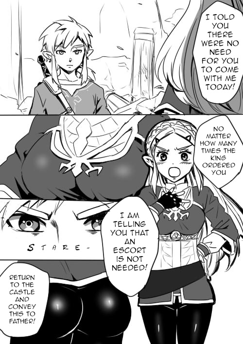 Link to Zelda no Shoshinsha ni Yasashii Sex Nyuumon | Link and Zelda's Beginner-friendly Introduction To Sex page 3 full