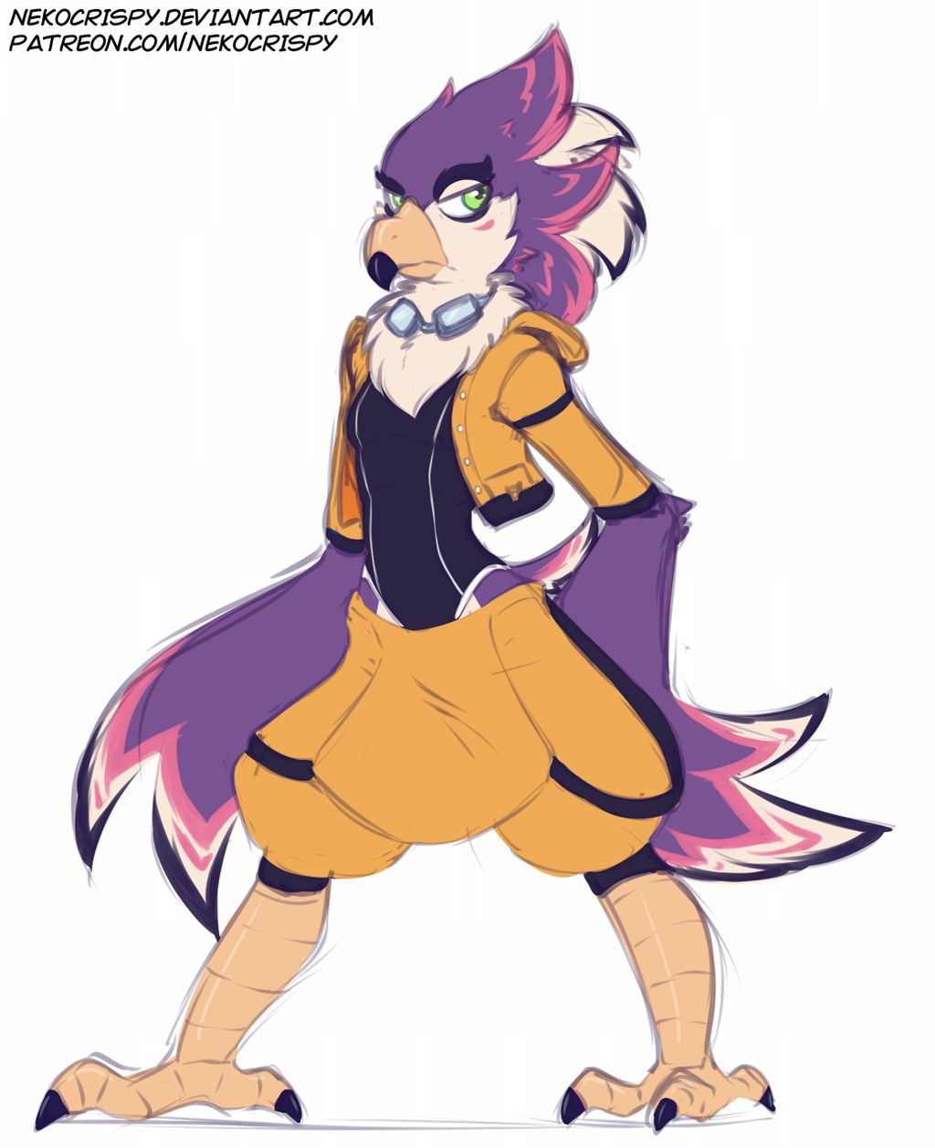 Nekocrispy Art page 3 full