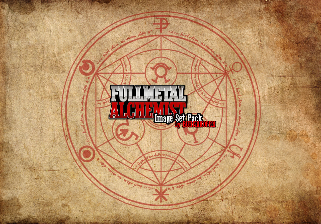 Fullmetal Alchemist Image Set Pack page 1 full