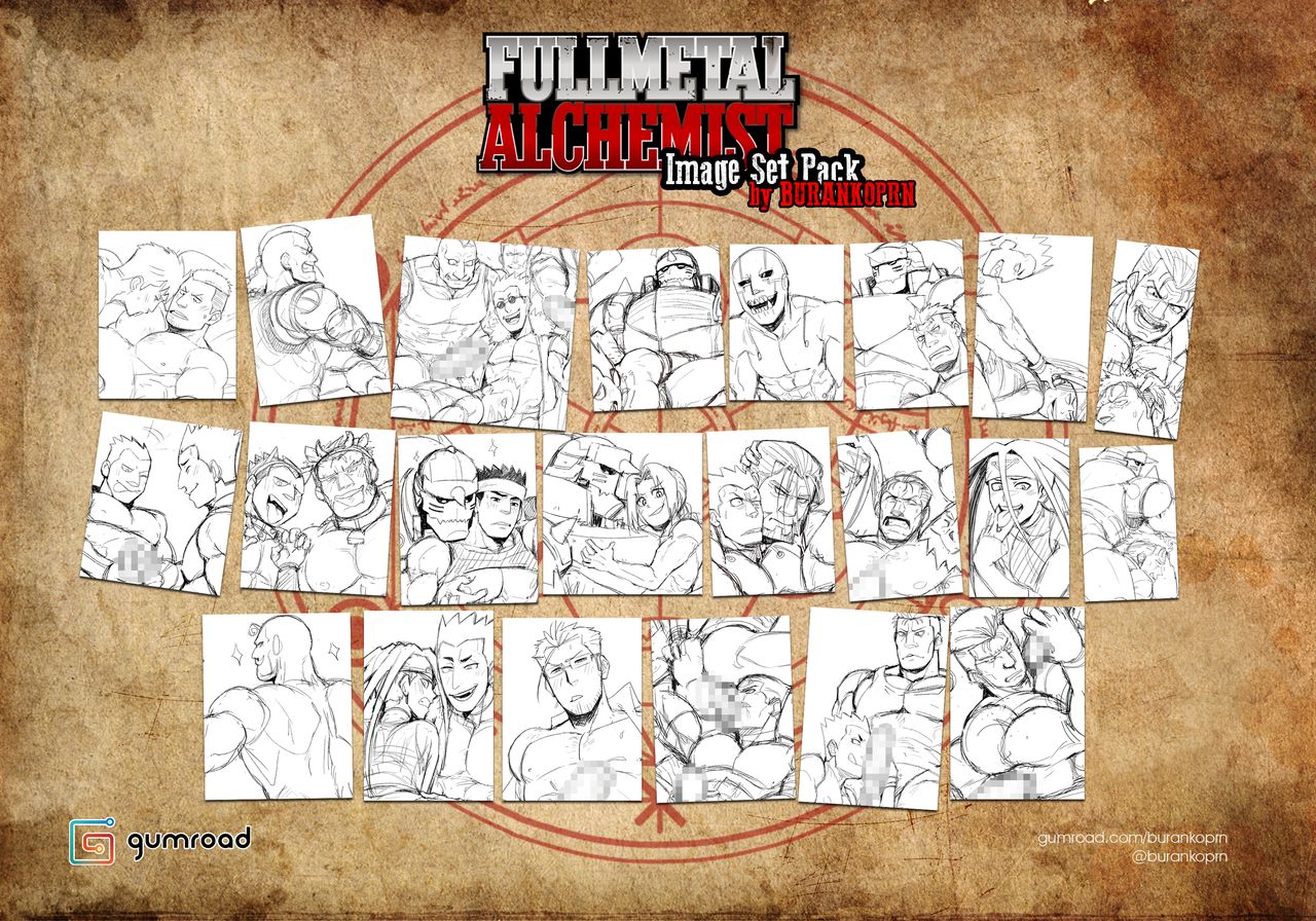 Fullmetal Alchemist Image Set Pack page 3 full