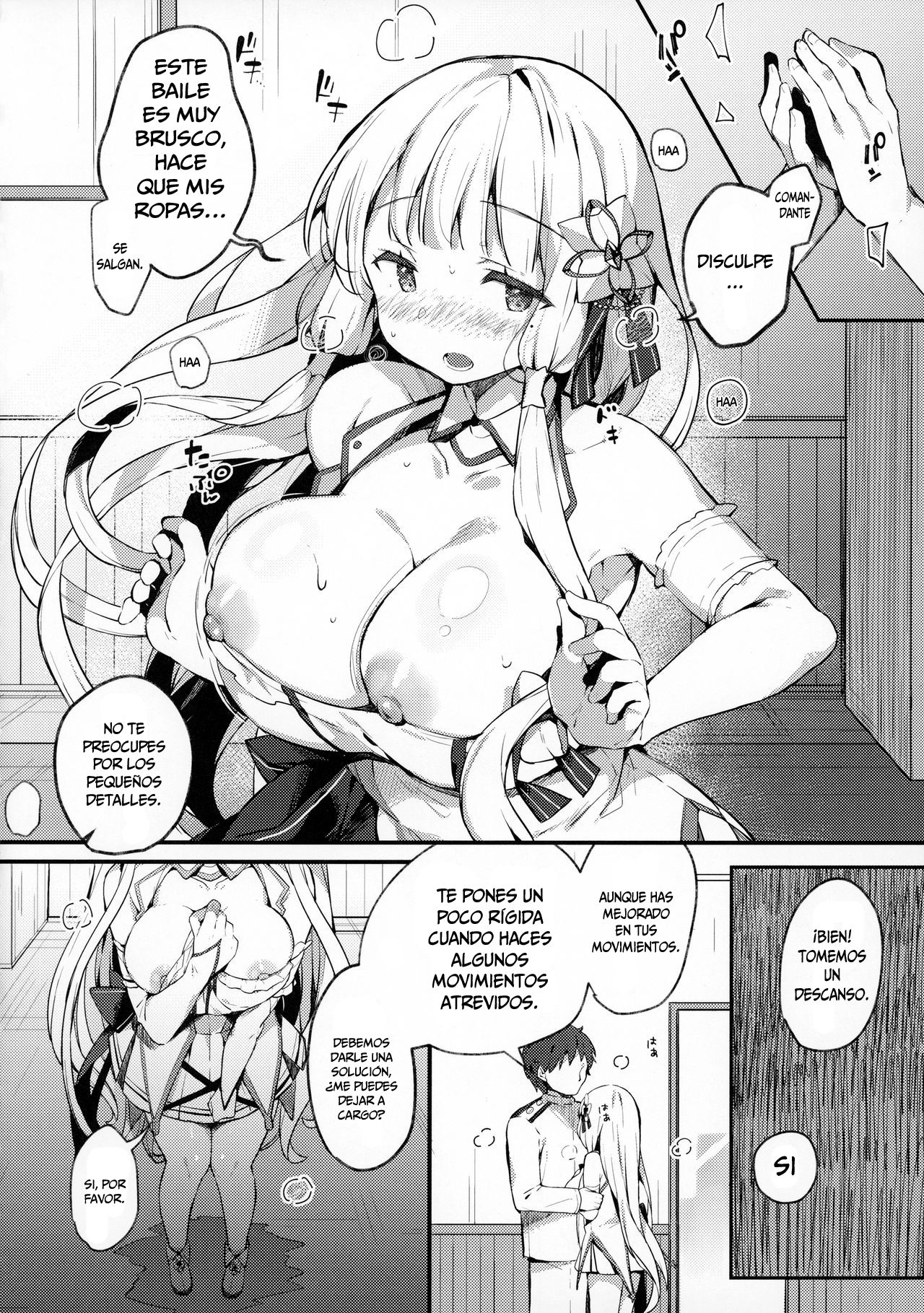 Illustrious to Himitu no Lesson page 6 full
