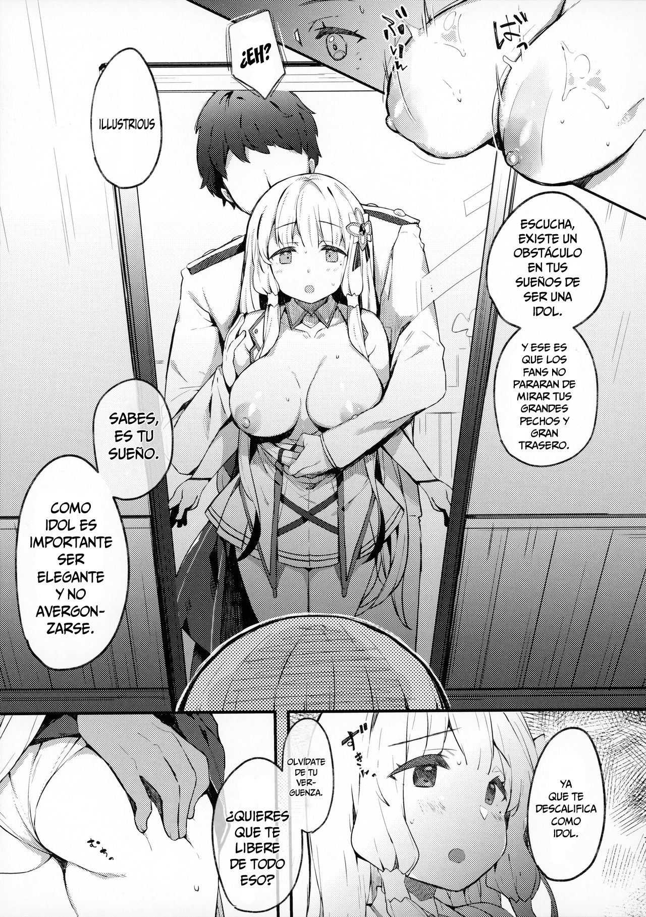 Illustrious to Himitu no Lesson page 7 full