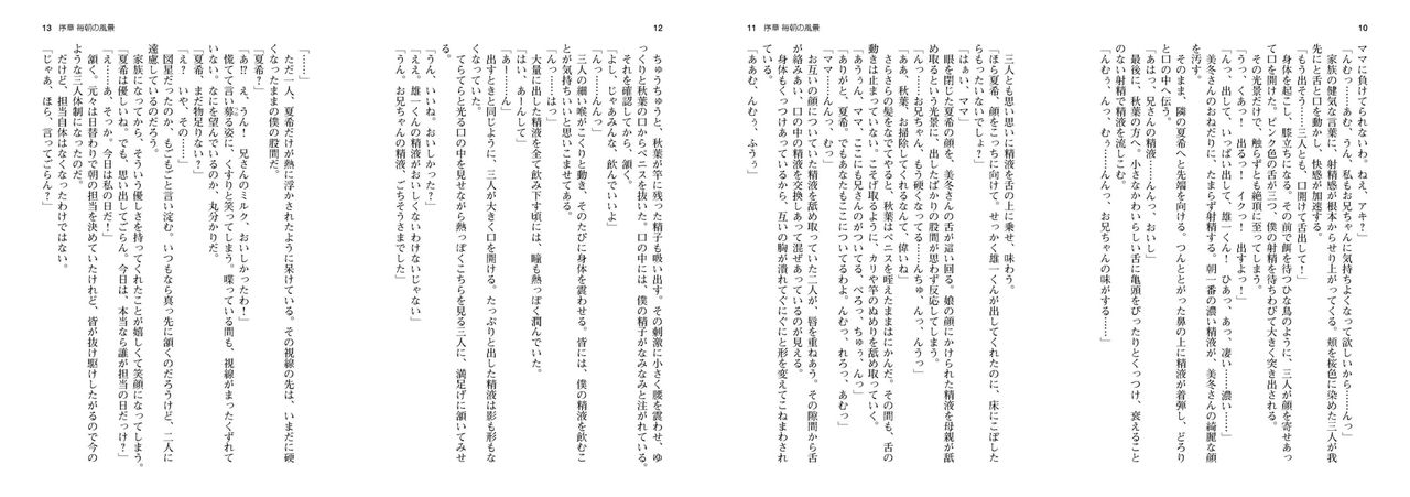 Kyonyuu Kazoku Saimin - Light Novel【PV】 page 5 full