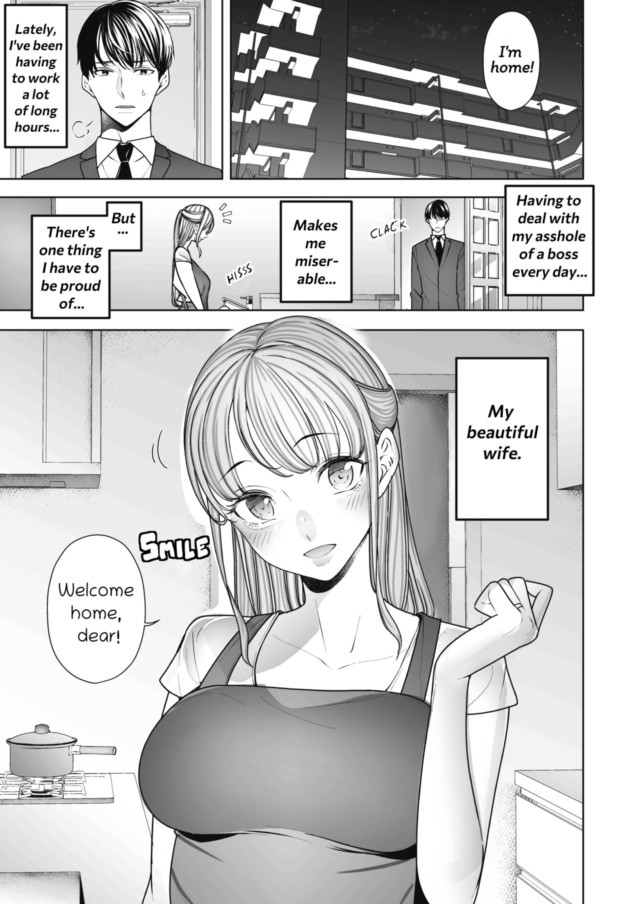 Boku wa Tsuma ga Netorare Nando mo Ikasareru Sugata o Mitsuzuketa. | I Kept Watching While a Man Made My Wife Cum Over and Over page 3 full