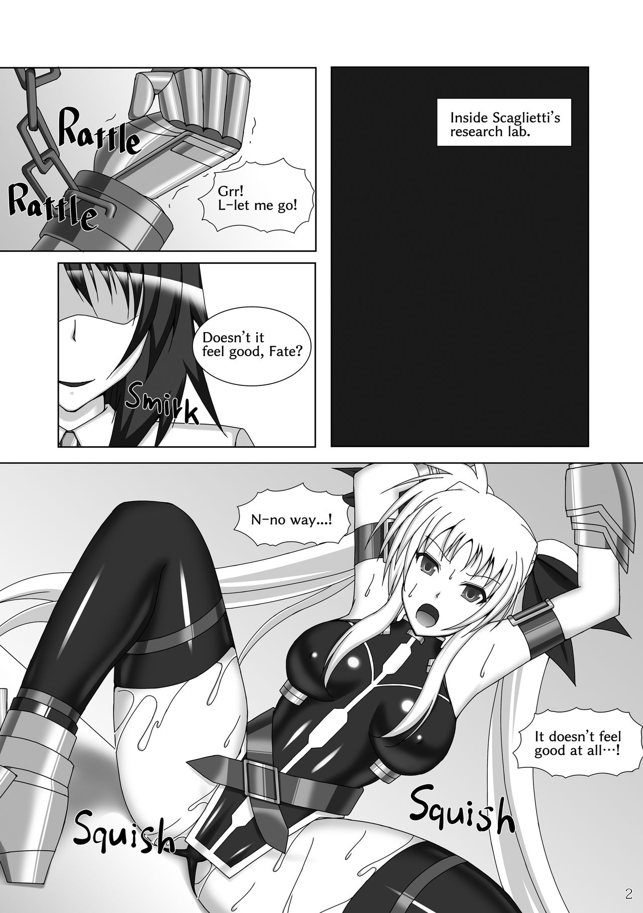 Toraware no Shitsumukan 2 | Fate in Captivity 2 page 3 full