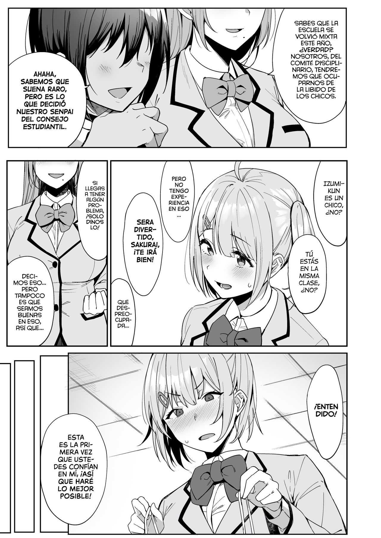 Fuuki Iin to Fuuzoku Katsudou | Comité Disciplinario y Actividades de Servicio Sexual page 9 full