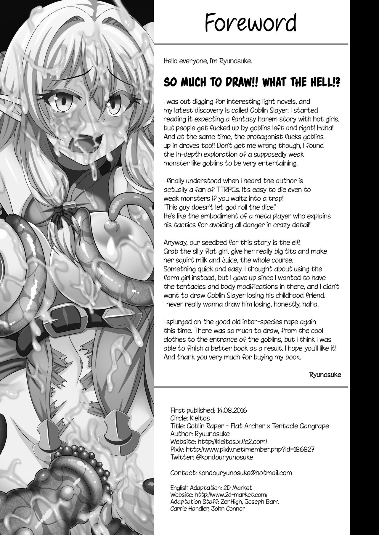 Goblin's Raper! ~Yousei Yunde x Rinkan &amp; Shokushu~ | Goblin’s Layer! ~She lays with goblins~ page 3 full