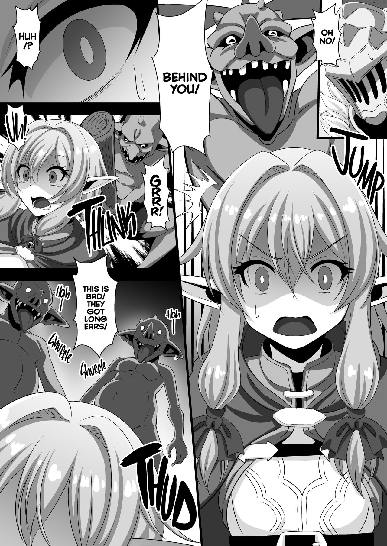 Goblin's Raper! ~Yousei Yunde x Rinkan &amp; Shokushu~ | Goblin’s Layer! ~She lays with goblins~ page 5 full