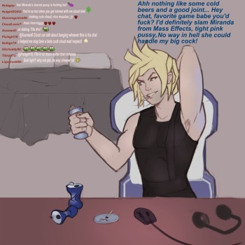 The Bimbofication of Cloud Strife cover