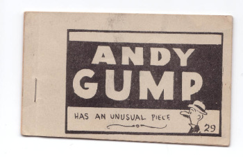 Andy Gump Has an Unusual Piece cover
