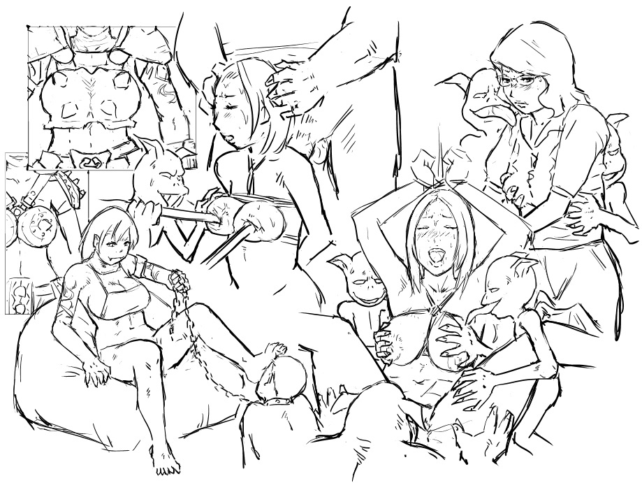 Blog Sketches - part 3 page 9 full