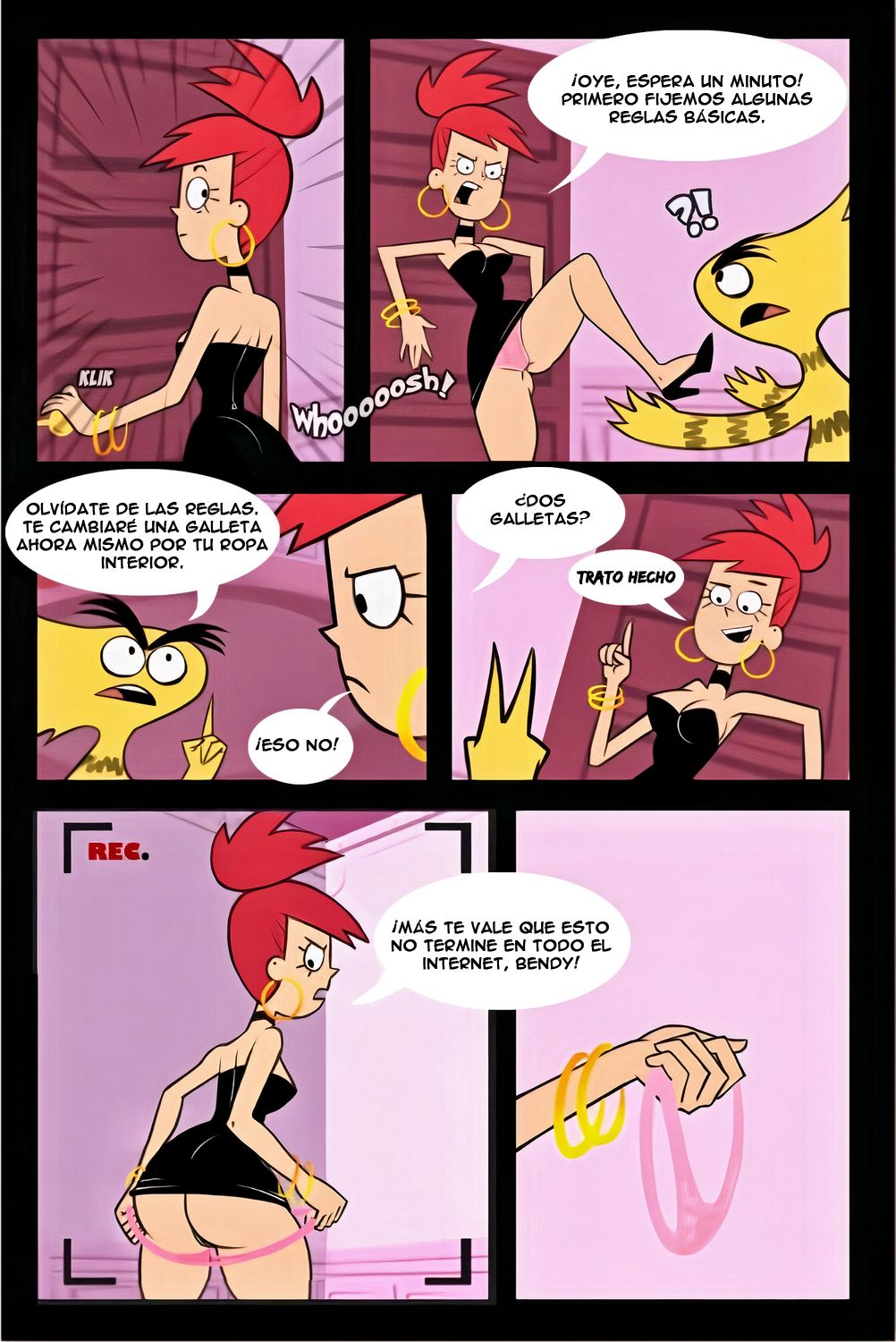 Frankie &amp; Bendy   -Spanish- page 5 full