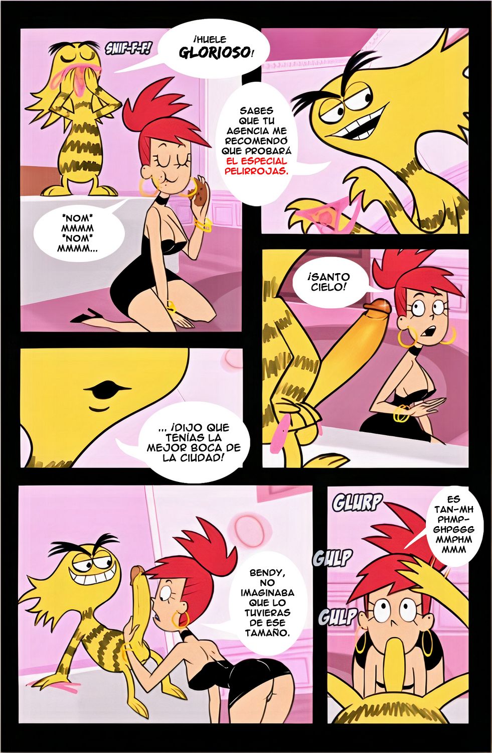 Frankie &amp; Bendy   -Spanish- page 6 full