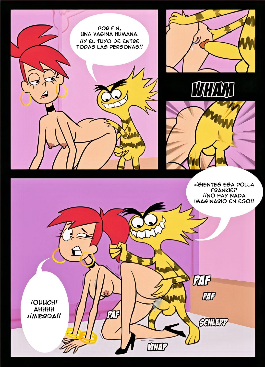 Frankie &amp; Bendy   -Spanish- page 8 full