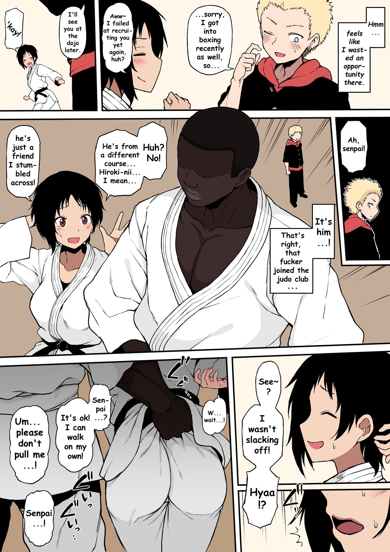 Kokujin no Tenkousei NTR ru #5 page 3 full