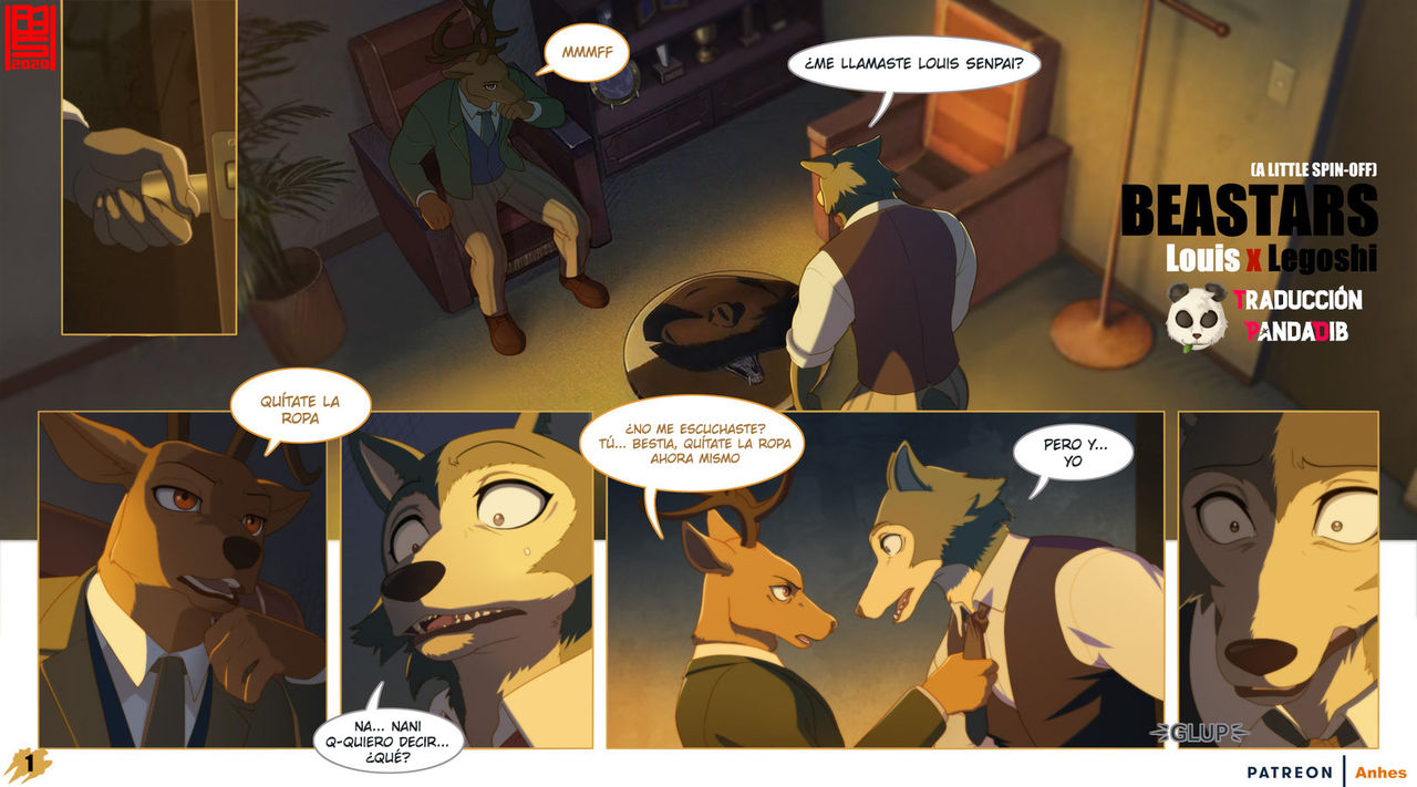 Louis x Legoshi – BEASTARS dj page 1 full