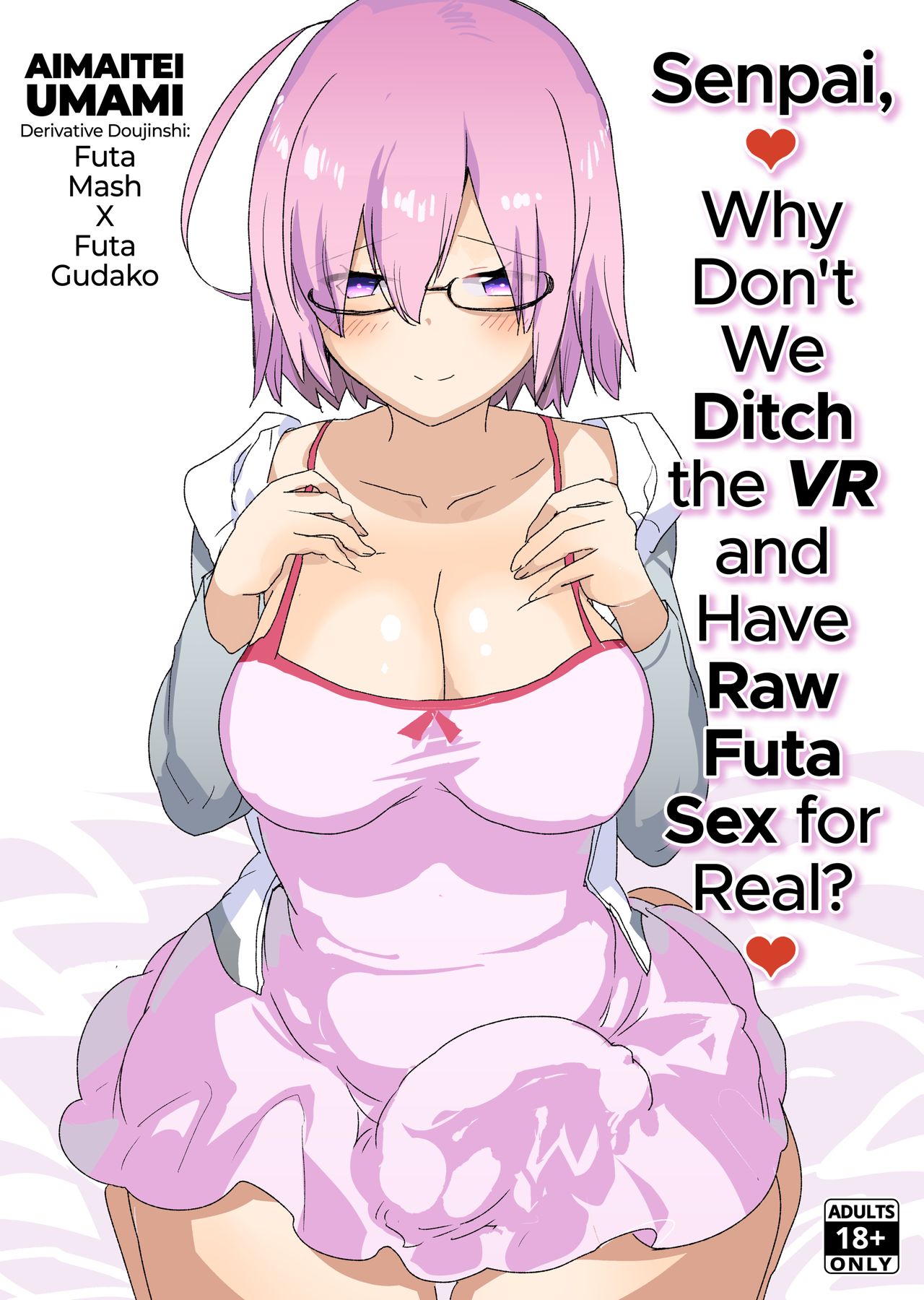 Senpai, VR yori Motto Kimochi Ii Futanari Nama Ecchi Shimasen ka? page 1 full