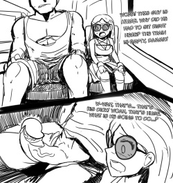 Train comic