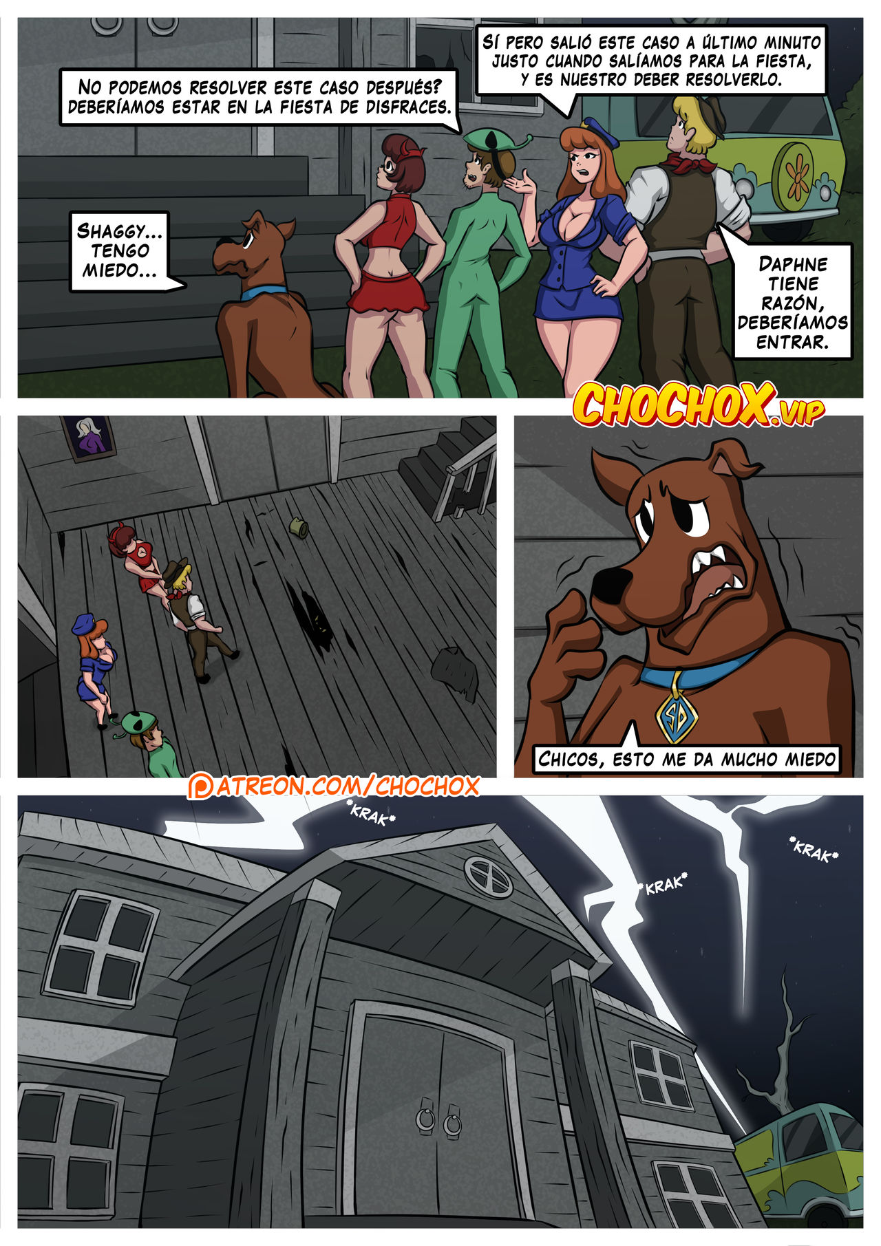 Scooby-Doo! - The Halloween Night | Scooby-Doo! - La Noche de Halloween page 2 full