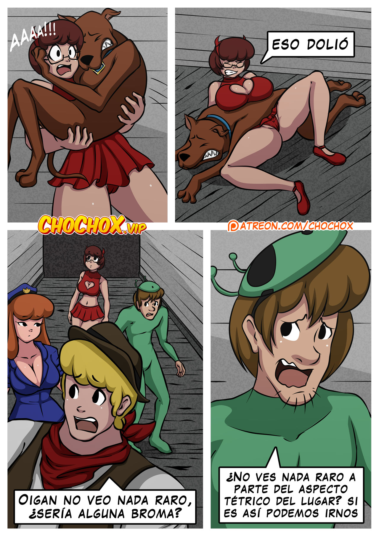 Scooby-Doo! - The Halloween Night | Scooby-Doo! - La Noche de Halloween page 3 full