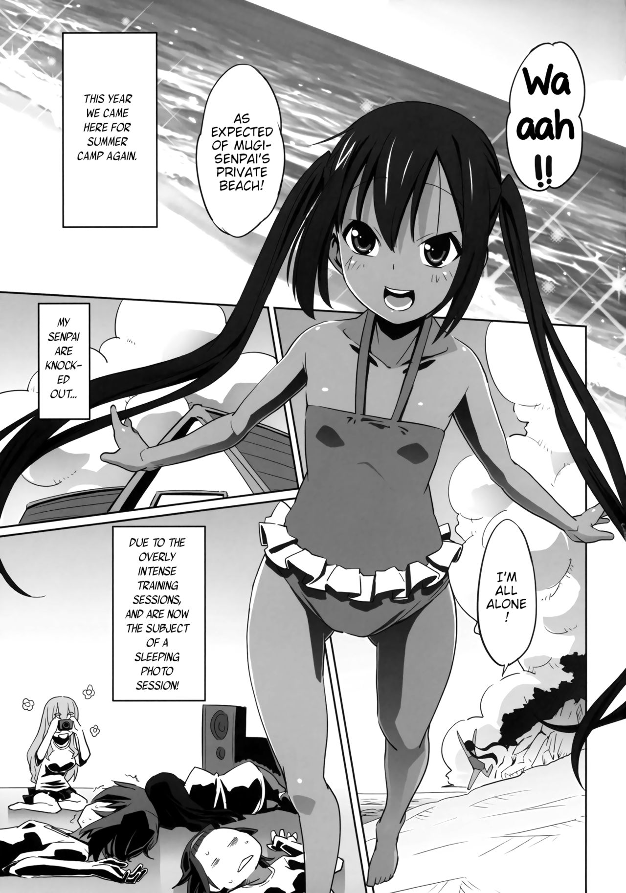 Azunyan Natsu Gasshuku SOS page 7 full