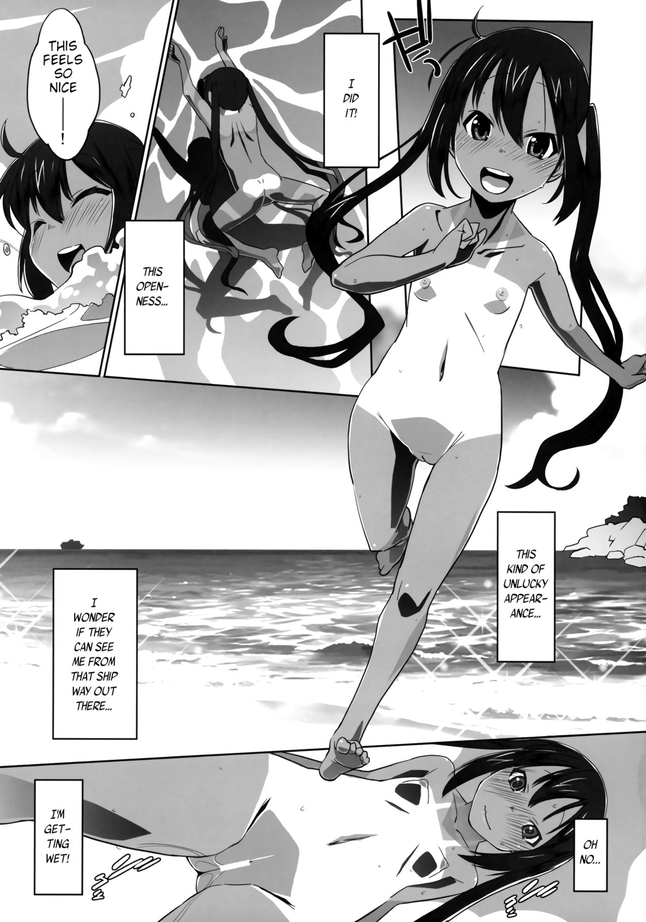 Azunyan Natsu Gasshuku SOS page 9 full