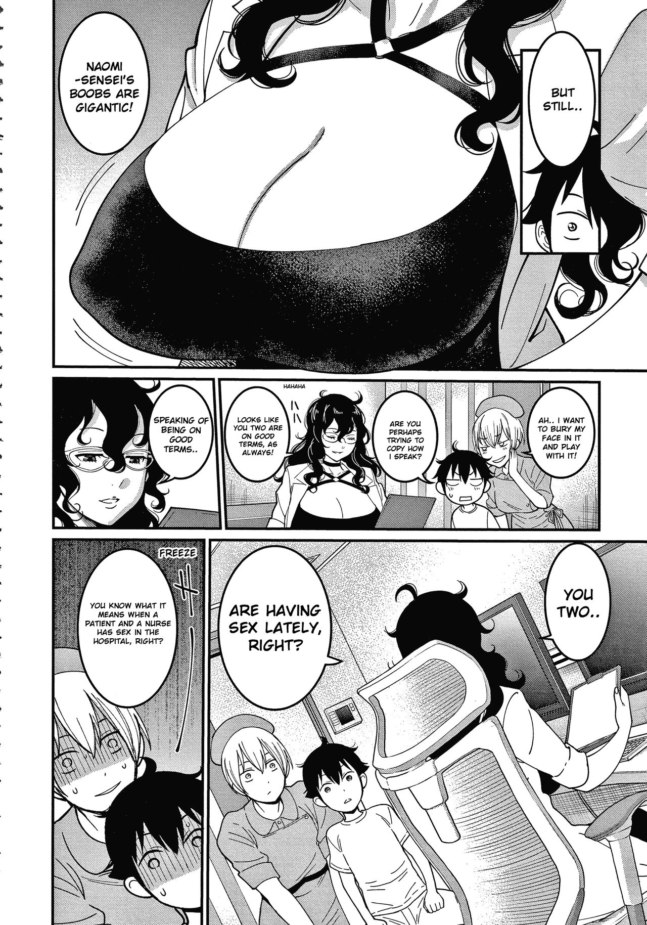 OneShota Byoutou 24-ji Harem Nyuuin Seikatsu | OneShota Ward 24 Hour Care Harem Hospitalization Life Ch. 2-4 page 9 full