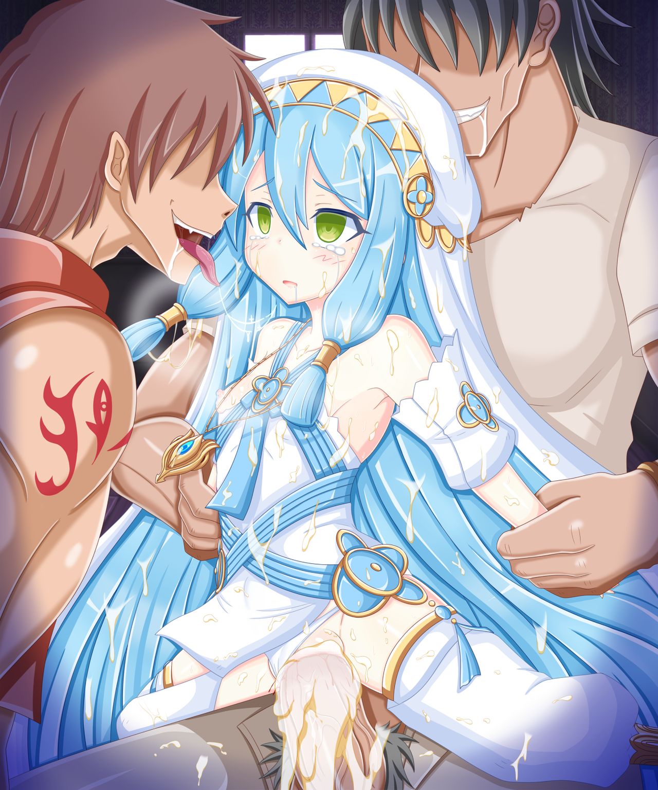 "Osanahime no Yukue" Aqua page 4 full
