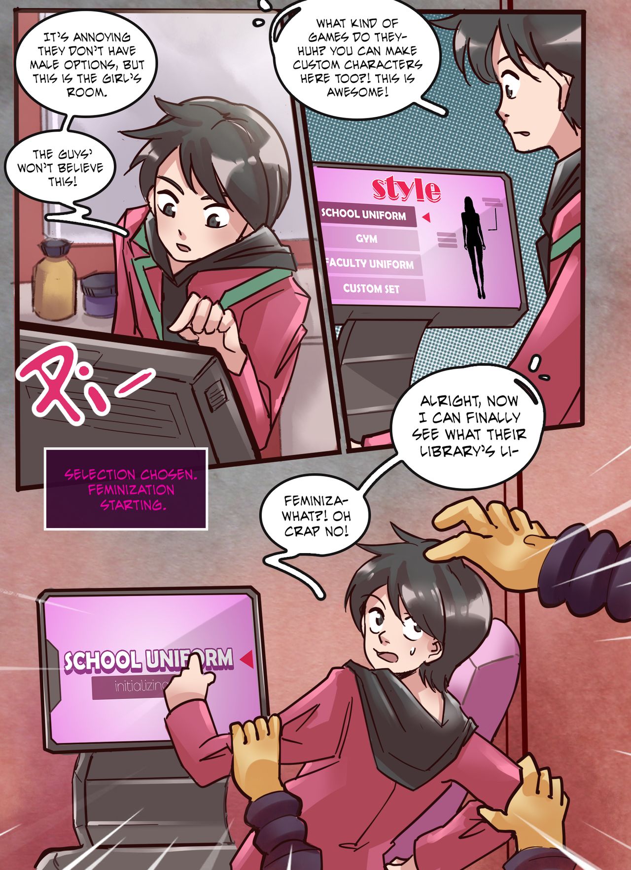 Girl's Toilet page 5 full