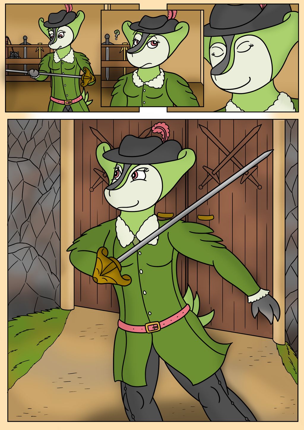 Ash Virizion TF TG MC Comic page 4 full