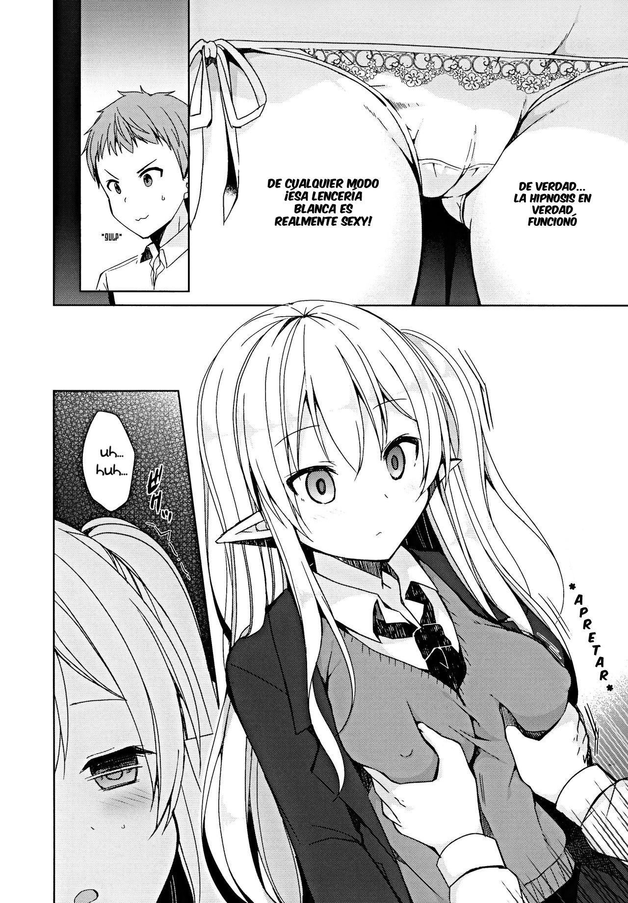 Fujun Ishu Kouyuu Ore to Elf Senpai no Love Love Saimin Seikatsu page 8 full