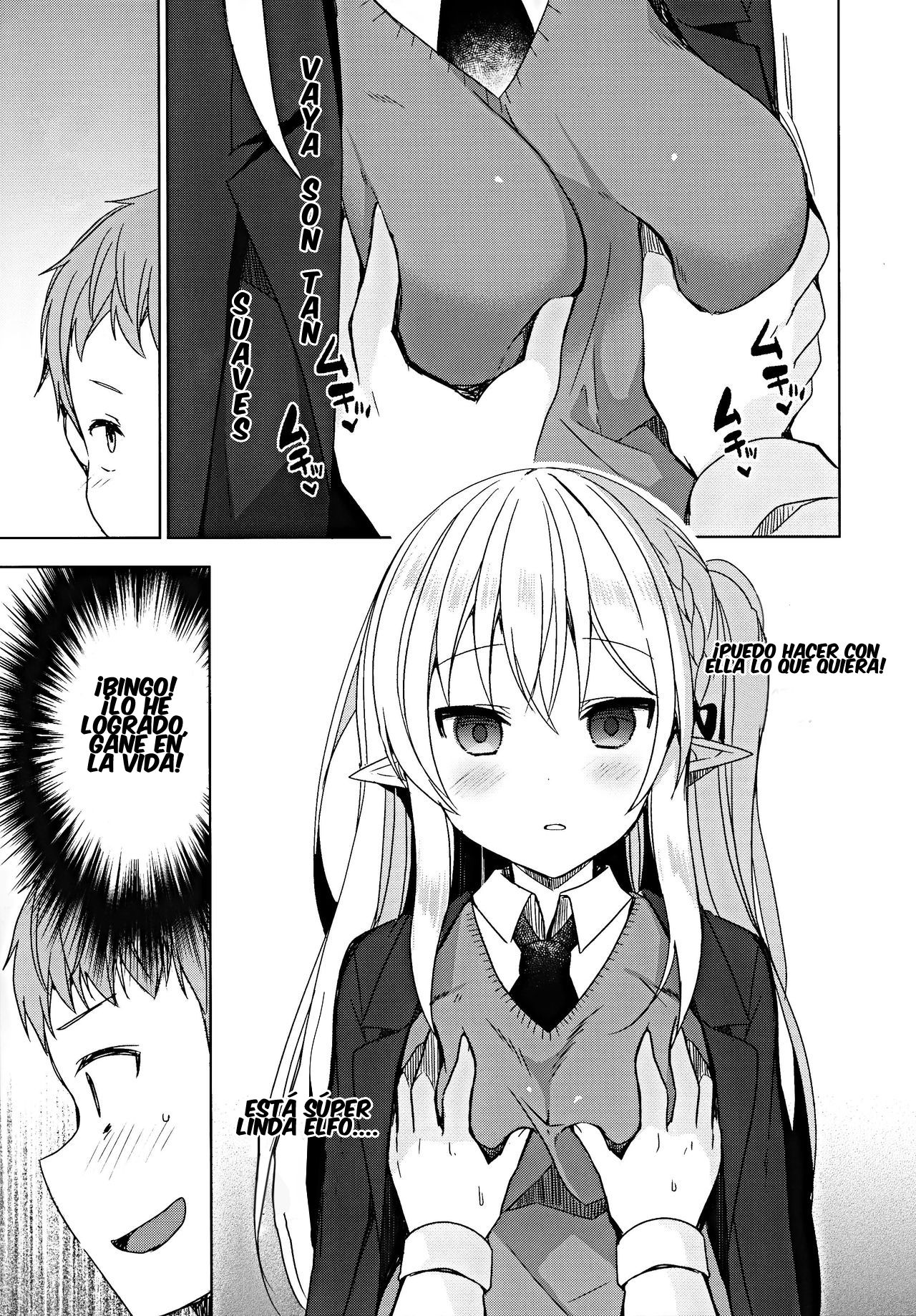 Fujun Ishu Kouyuu Ore to Elf Senpai no Love Love Saimin Seikatsu page 9 full