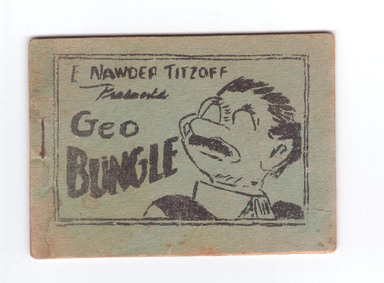E Nawder Titzoff Presents Geo Bungle page 1 full