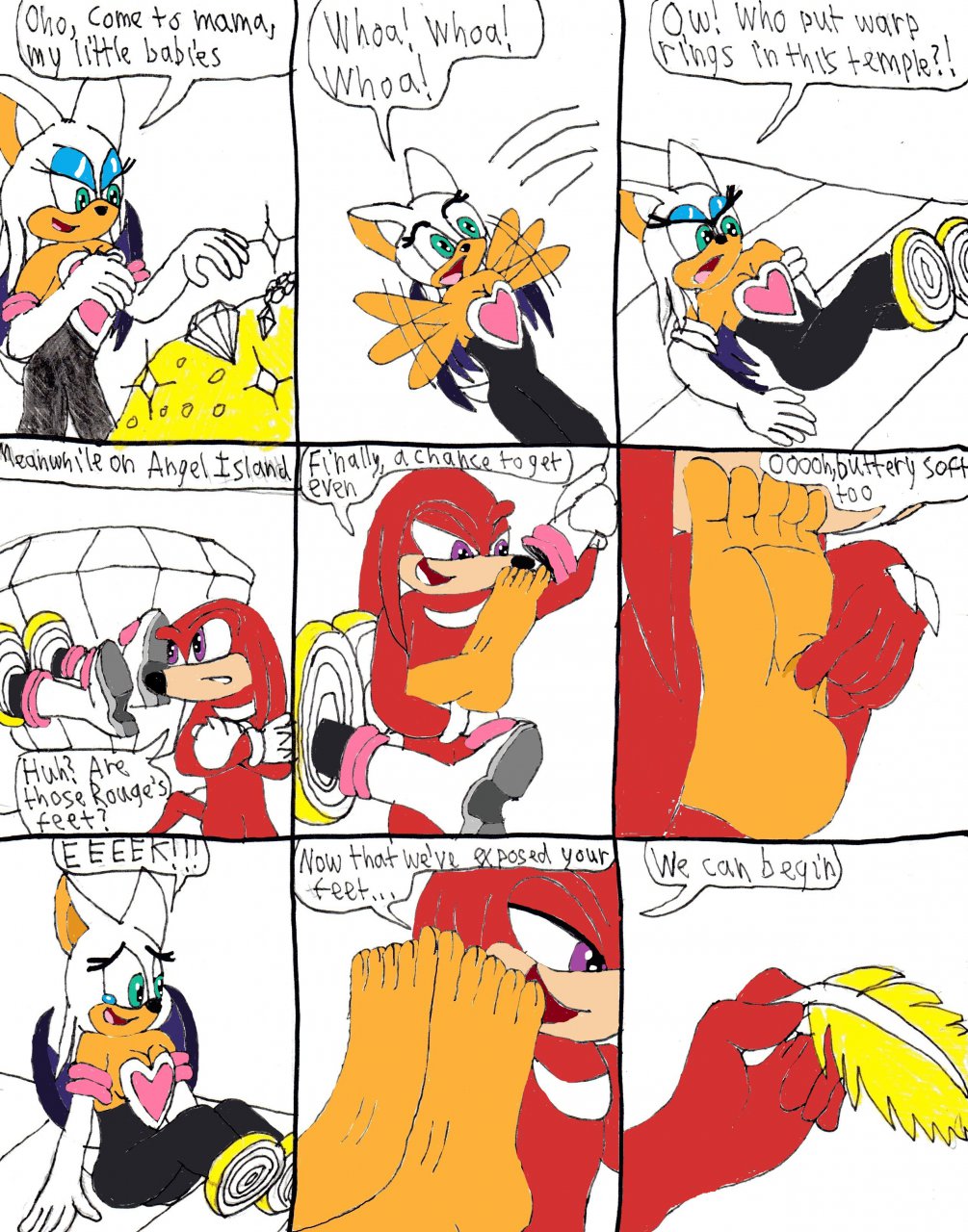 Knuxouge Love page 1 full