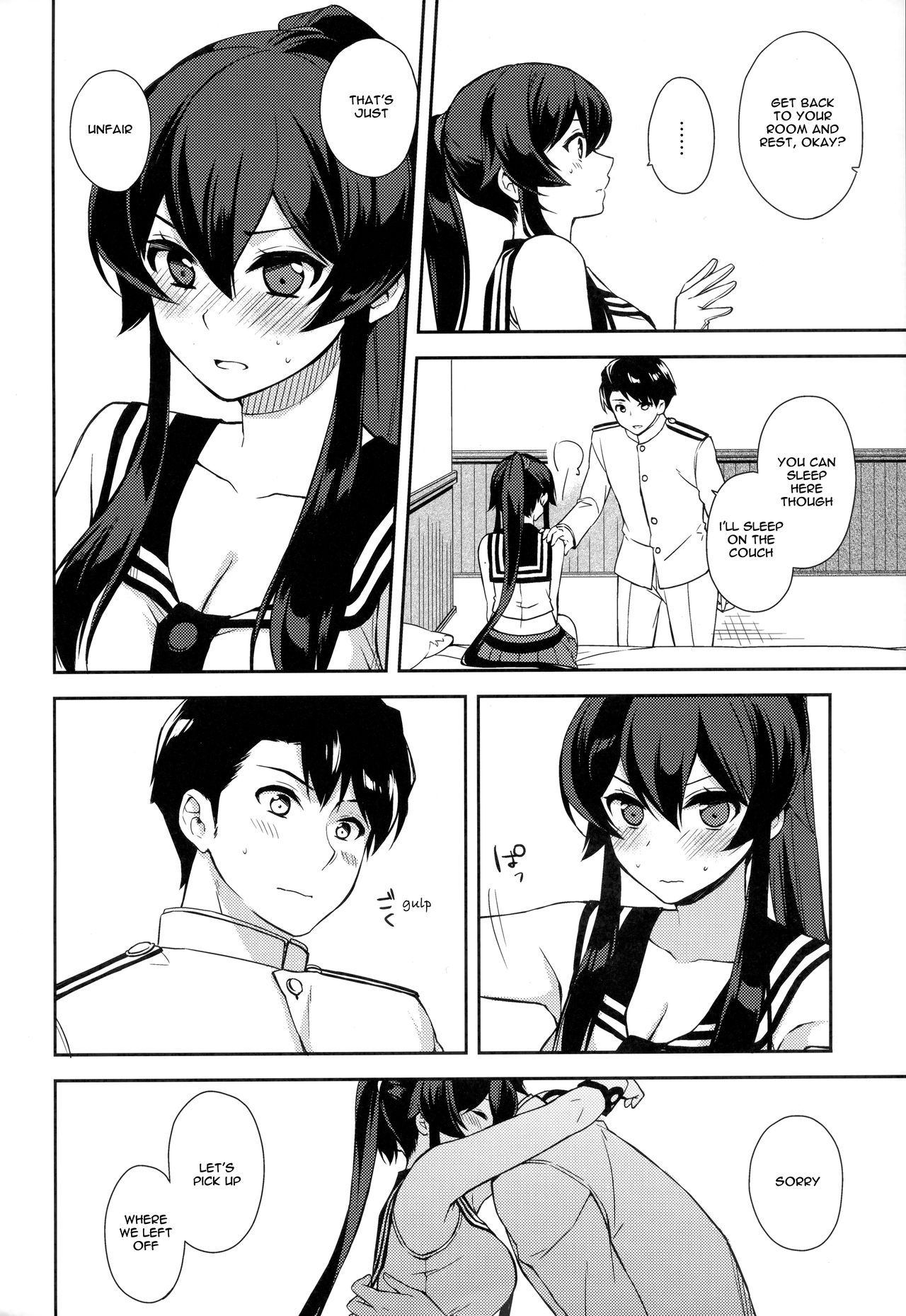 Keijun Yahagi wa Koi o Shita. Jou | Light Cruiser Yahagi Fell In Love - First page 9 full
