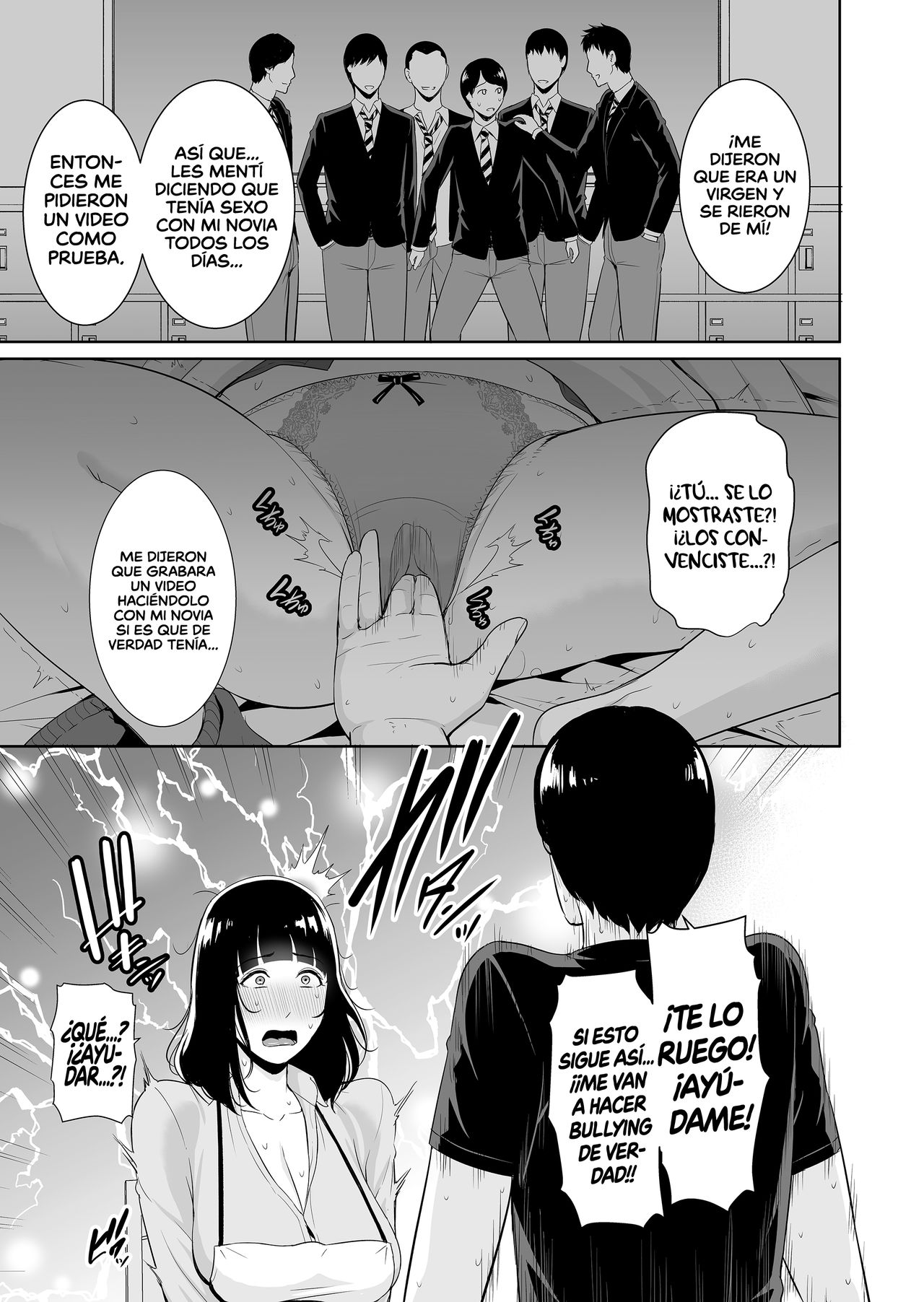 Musuko ni Matagaru Hi ~Haha to Musuko no Hamedori Kiroku~ | El día que monté a mi hijo ~Un registro de las aventuras sexuales de una madre y su hijo~ page 10 full