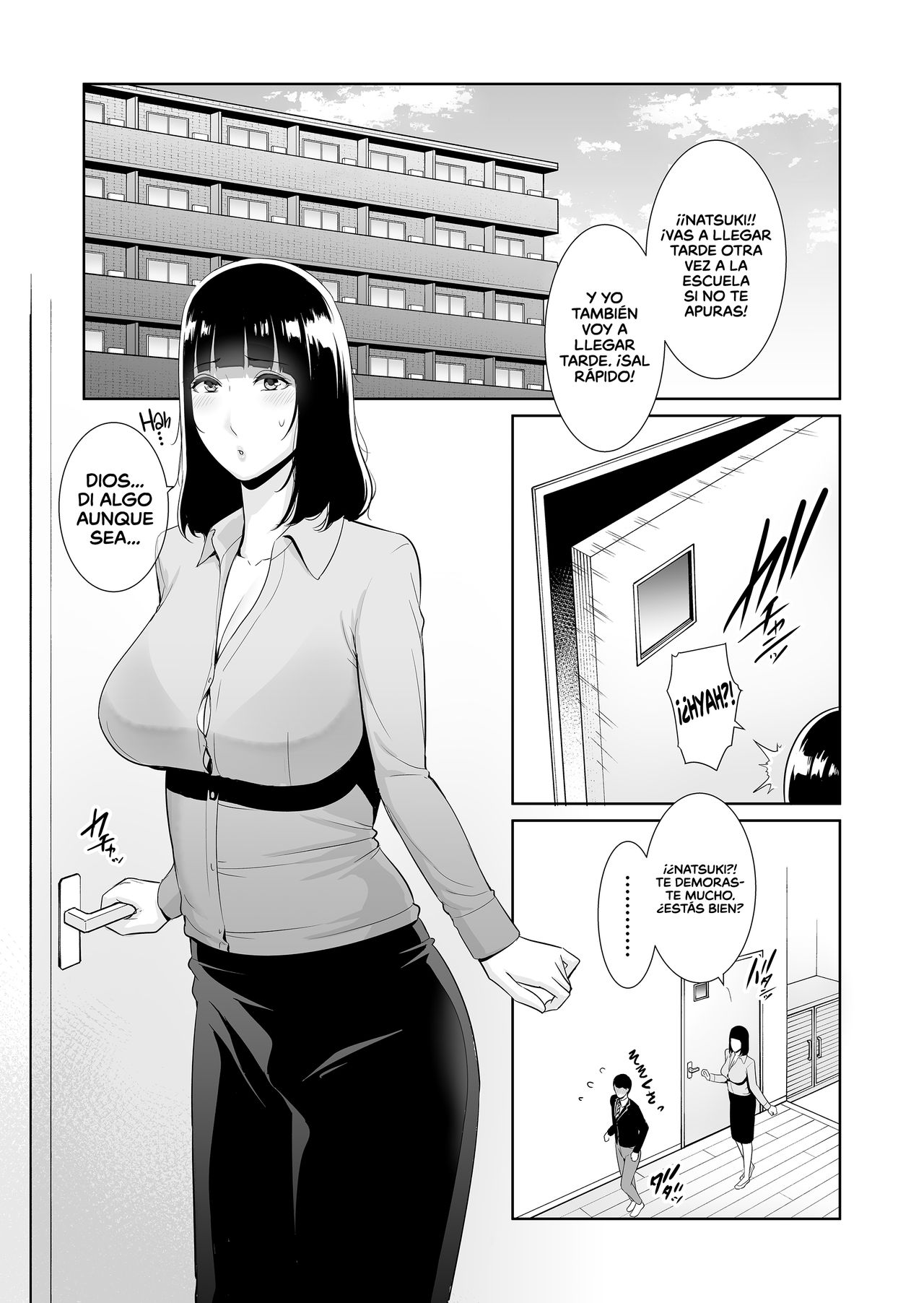 Musuko ni Matagaru Hi ~Haha to Musuko no Hamedori Kiroku~ | El día que monté a mi hijo ~Un registro de las aventuras sexuales de una madre y su hijo~ page 2 full