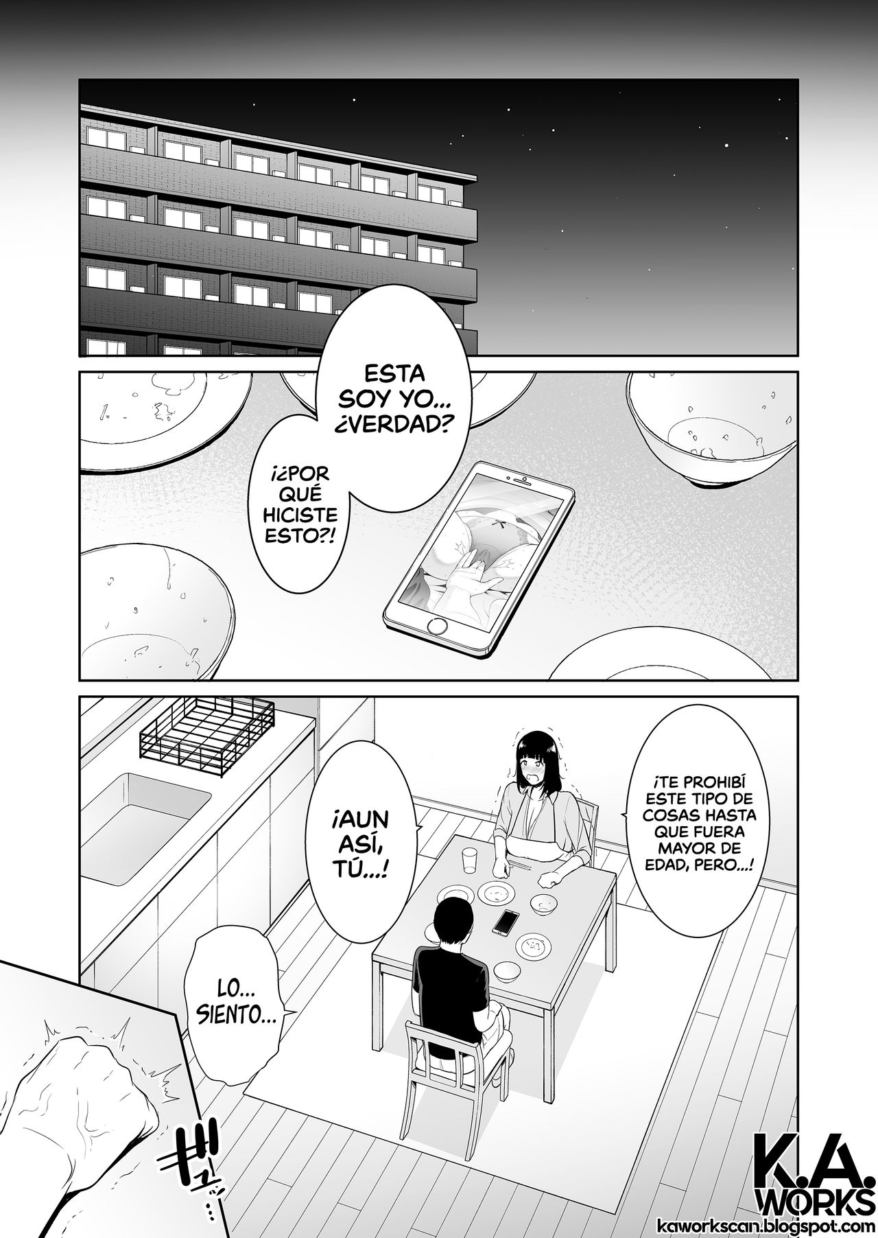 Musuko ni Matagaru Hi ~Haha to Musuko no Hamedori Kiroku~ | El día que monté a mi hijo ~Un registro de las aventuras sexuales de una madre y su hijo~ page 8 full