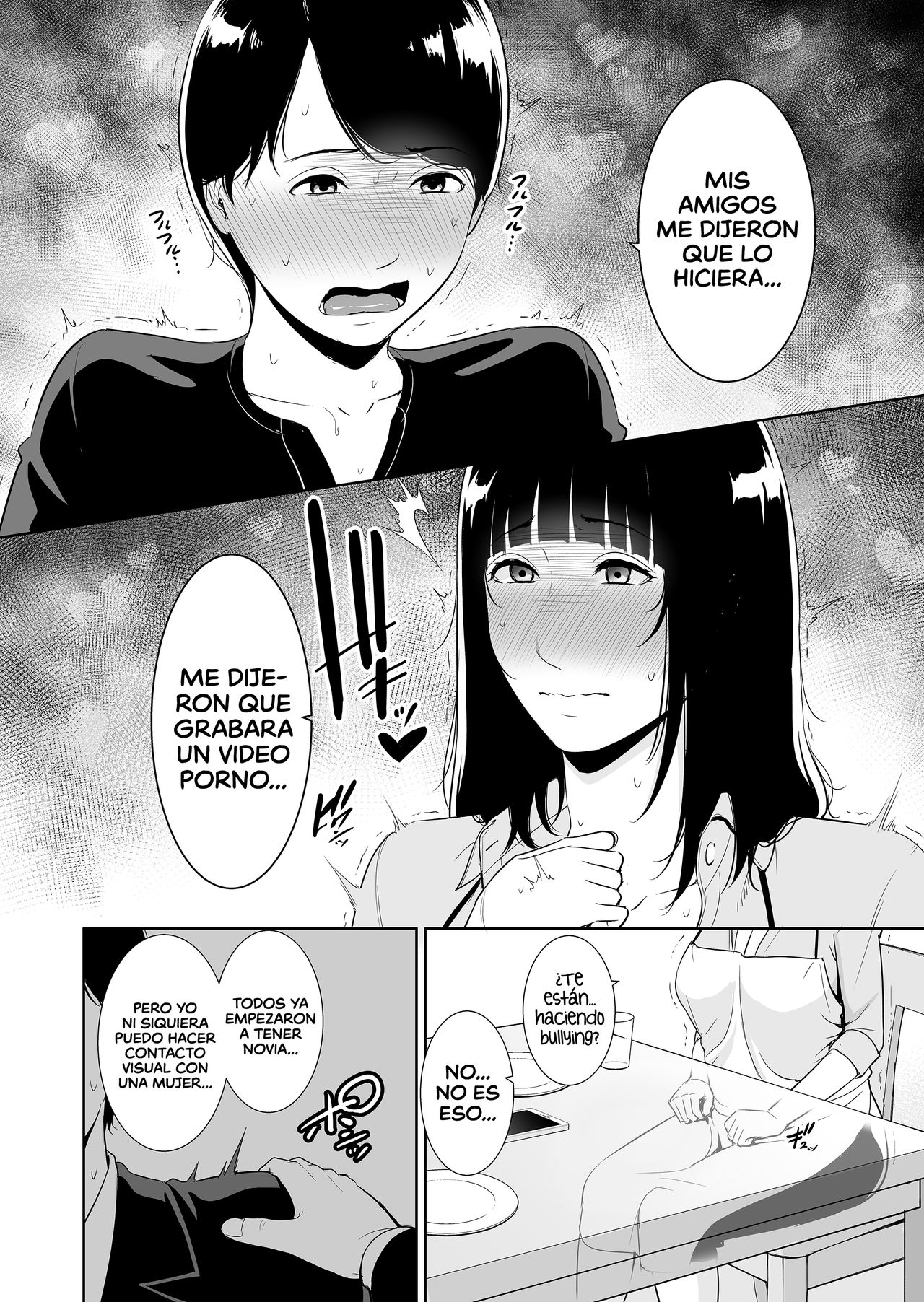 Musuko ni Matagaru Hi ~Haha to Musuko no Hamedori Kiroku~ | El día que monté a mi hijo ~Un registro de las aventuras sexuales de una madre y su hijo~ page 9 full