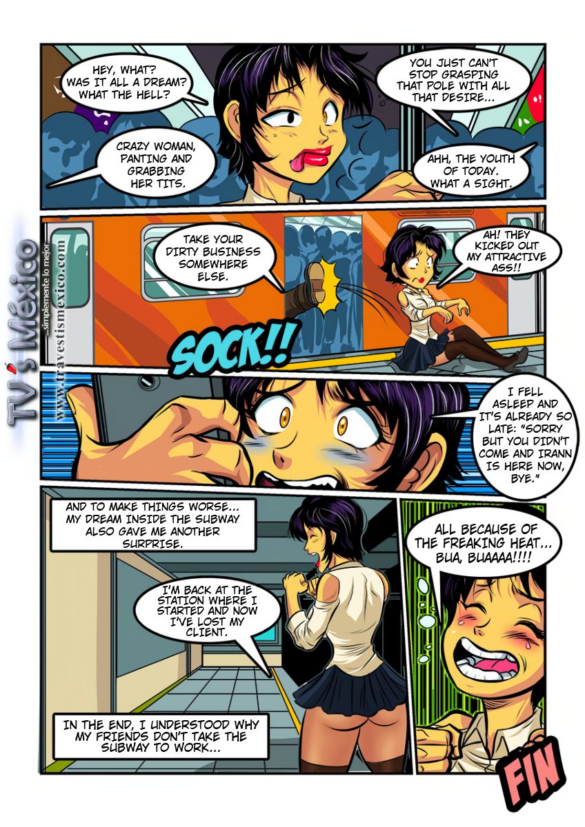 Talia Cienfuegos in: Heat in the Subway page 9 full